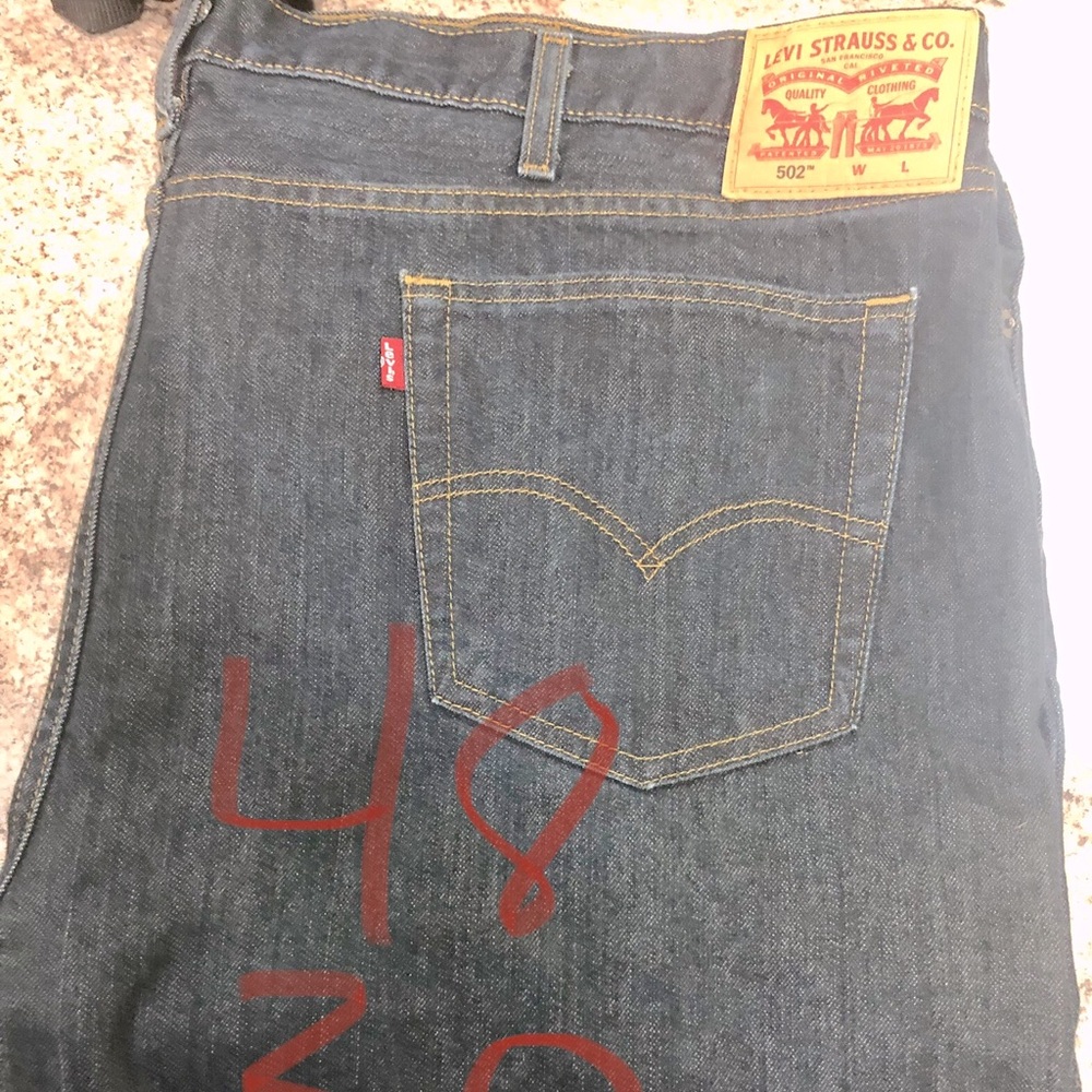 Levi Strauss mens 502 jeans